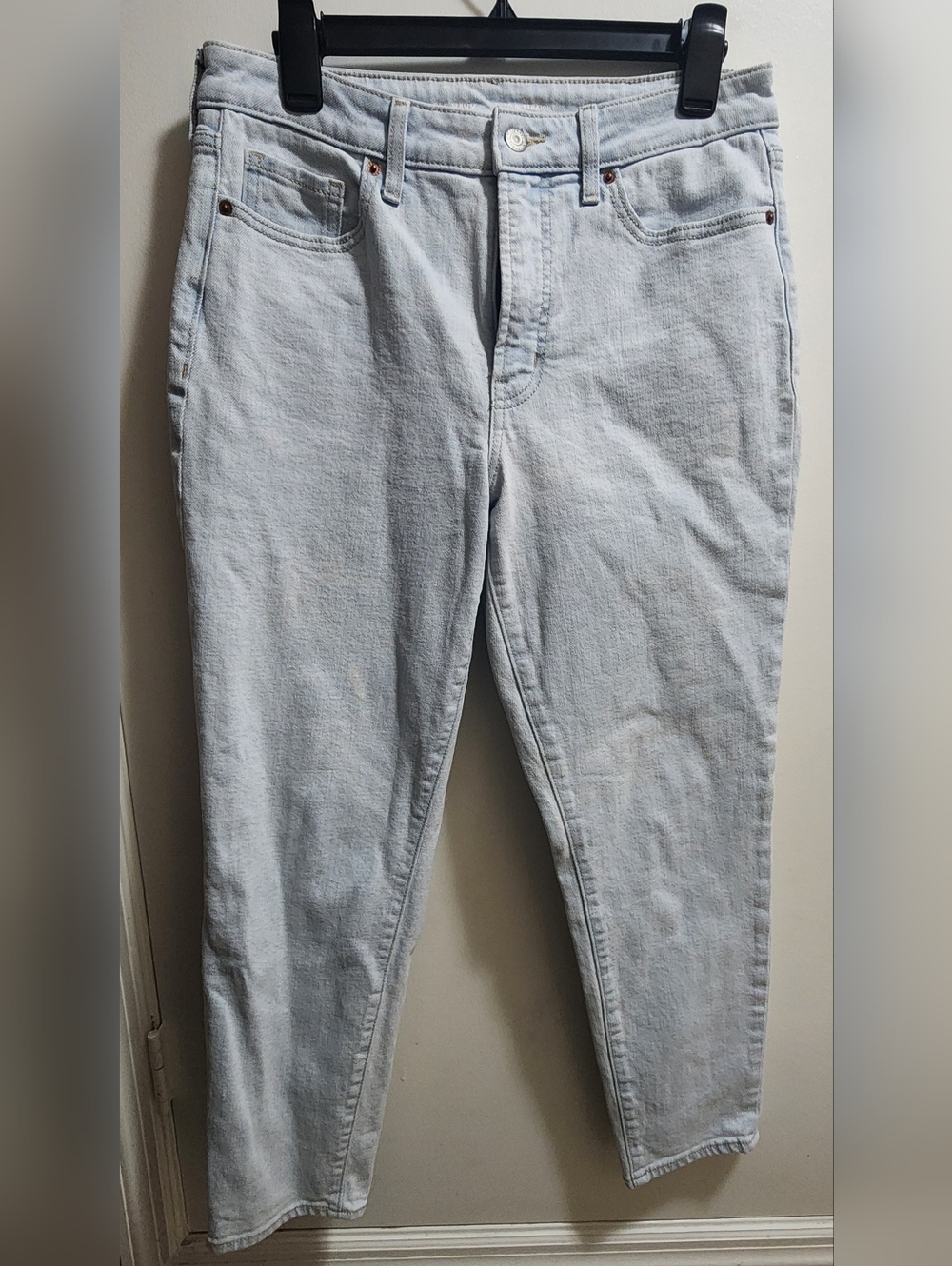 Old Navy Rockstar Skinny Jeans Size 8 Light Wash